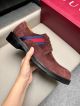 Gucci Man Brown Calfskin Business Leather Shoes 042893 (6)_th.jpg